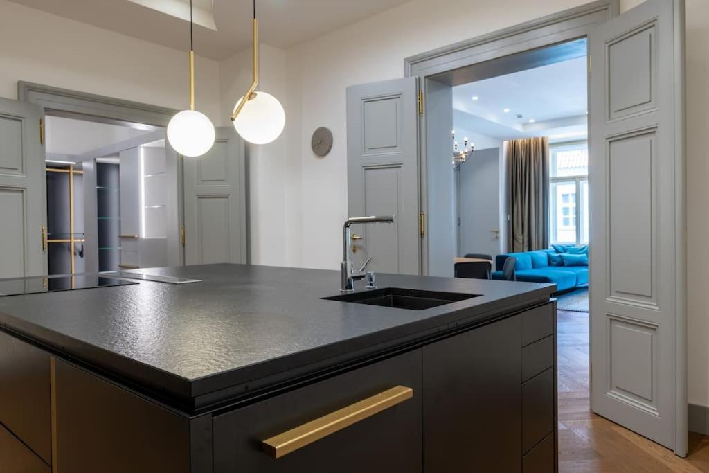 프라하 Luxury Old Town Apt, Parking 아파트 외부 사진